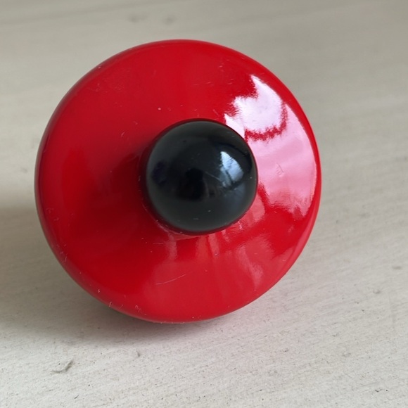 VILAC WOODEN LADYBUG SPINNING TOP - Picture 3 of 4